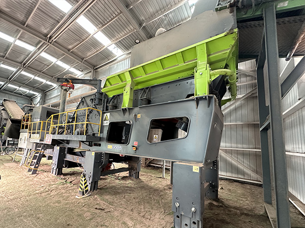 【客户现场】建筑垃圾处理设备案例