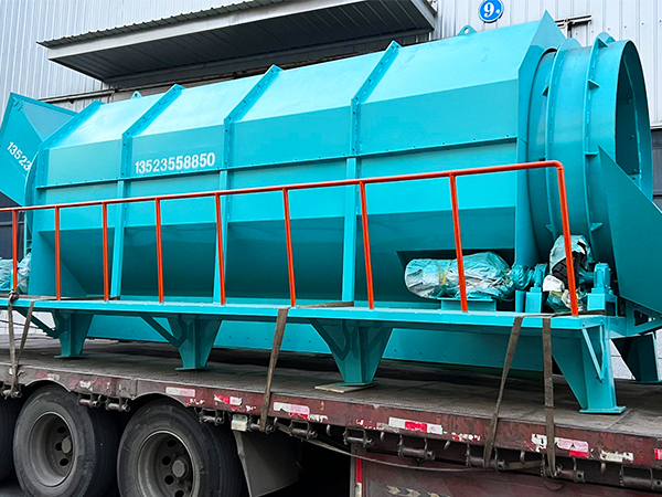 【发货现场】垃圾滚筒筛发往广东