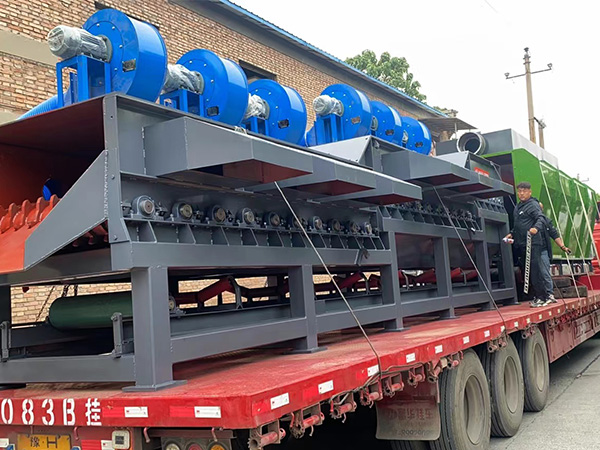 【发货现场】垃圾分选设备发往客户现场